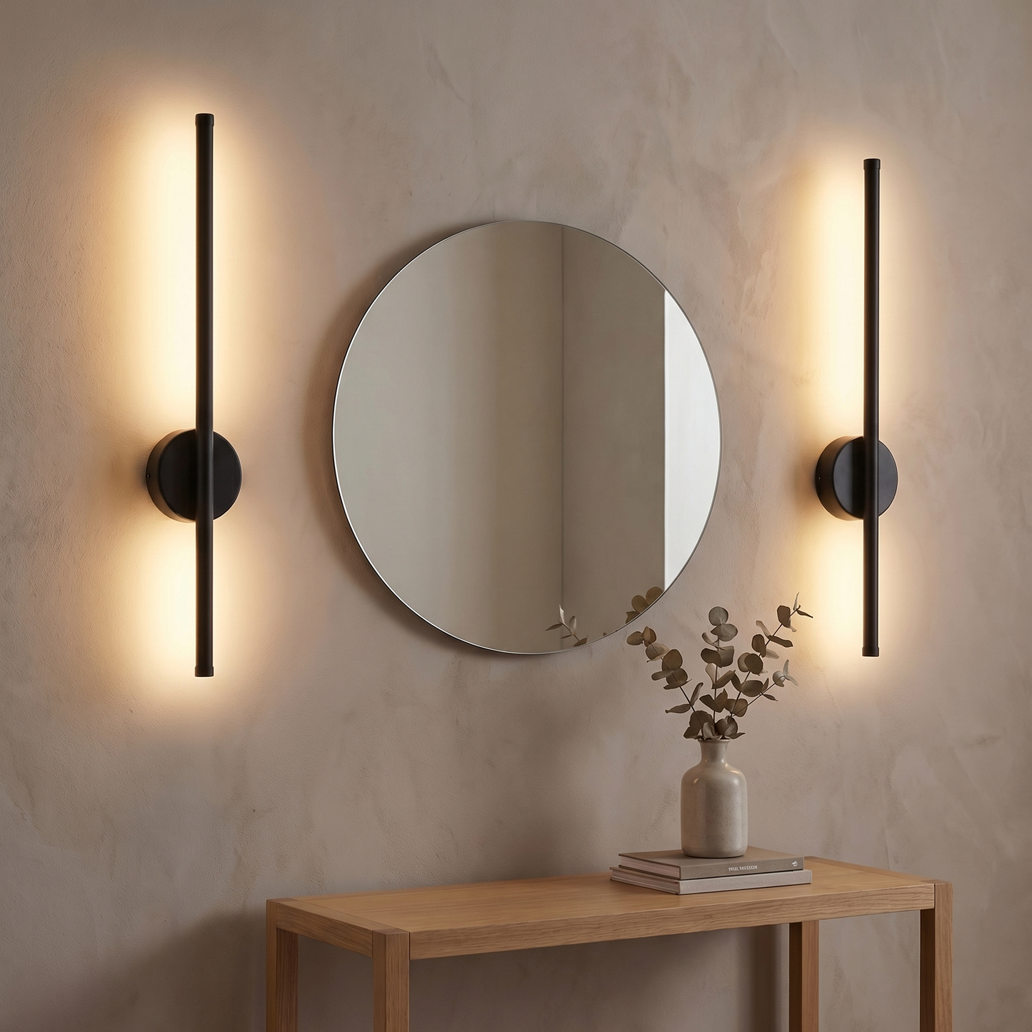 Linea – Trådlös LED-vägglampa (2-pack)
