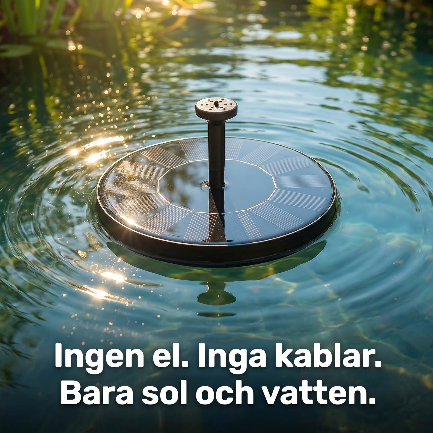 Iris - Solar Vattenfontän