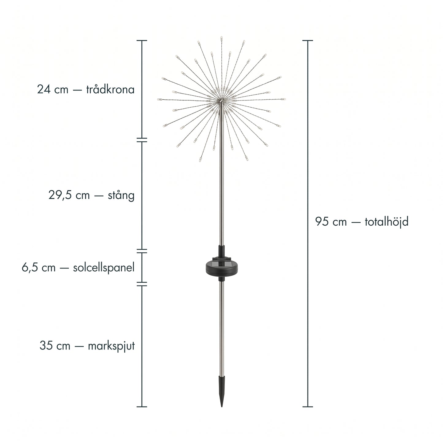 Stella – Solcellsdrivna dekorationsljus